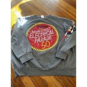Disney Parks Sweatshirt Main Street‎ Electrical Parade Disneyland 50th Size L